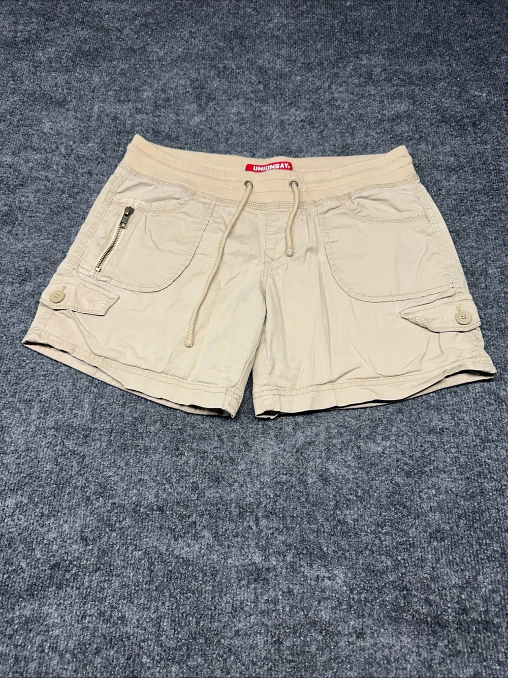 NBA Women’s Tan Cargo Drawstring Shorts